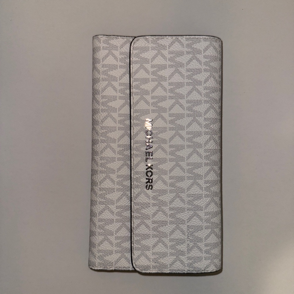 Michael Kors Gray Patterned Wallet - image 1